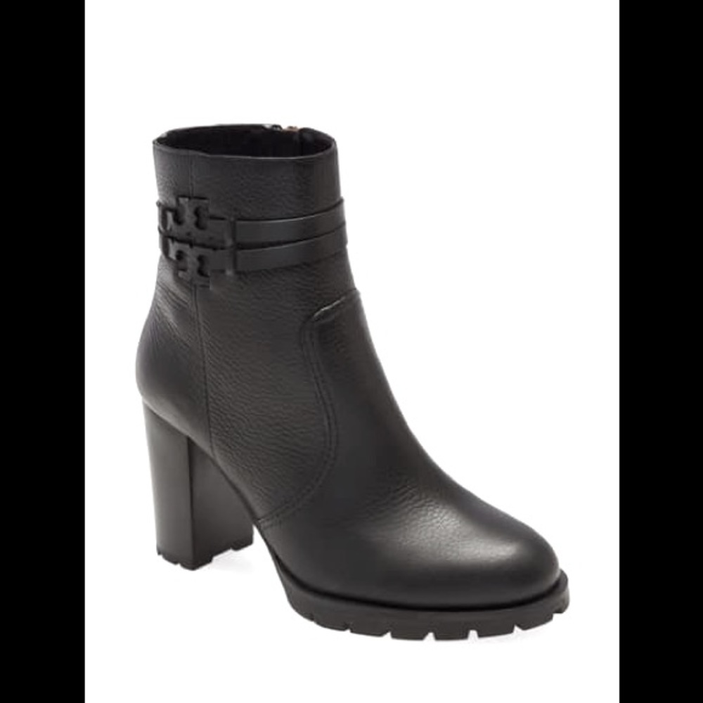 NEVER WORN WITH SHOE BAG Size 7 Tory Burch Heeled Bootie